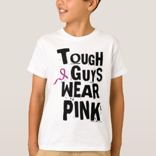 Camiseta Consciência do cancer Caras rígidas Vestem cor-de-