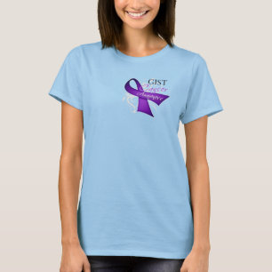 Camiseta Consciência do cancer da ESSÊNCIA da fita de rol