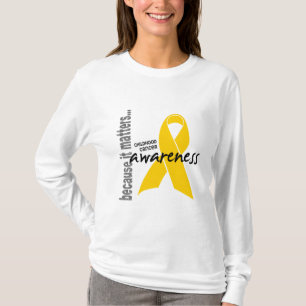 Camiseta Consciência do cancer da infância