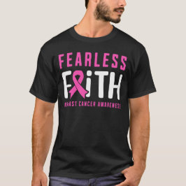 Camiseta Consciência do Cancer da Mama sem medo