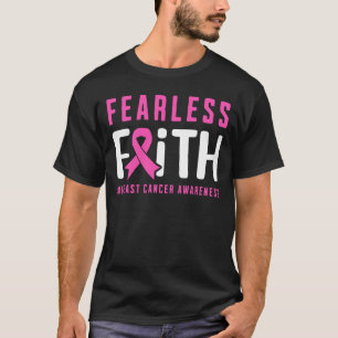 Camiseta Consciência do Cancer da Mama sem medo