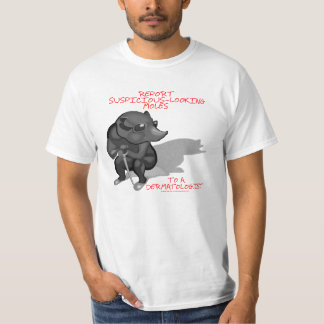 CAMISETA CONSCIÊNCIA DO CANCER DE PELE