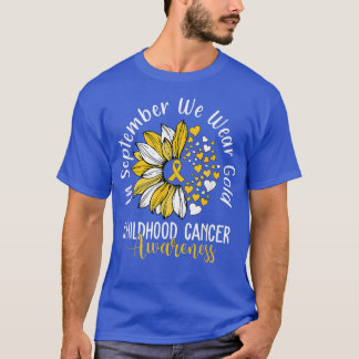 Camiseta Consciência do Cancer infantil, em setembro Vestim