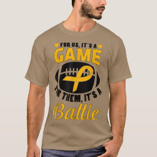 Camiseta Consciência do Cancer infantil para eles É uma bat