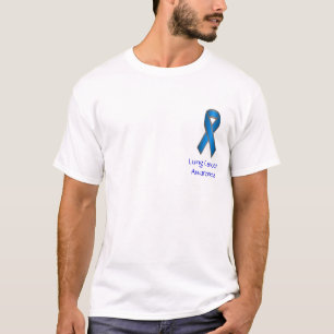 Camiseta Consciência do câncer pulmonar