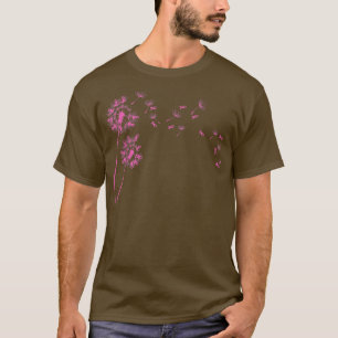 Camiseta Consciência do Cancer Rosa Paz Amor Cura Fé