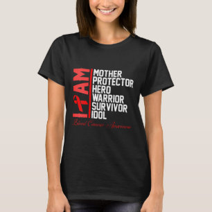 Camiseta Consciência do Cancer Sanguíneo Eu Sou Materno Gue