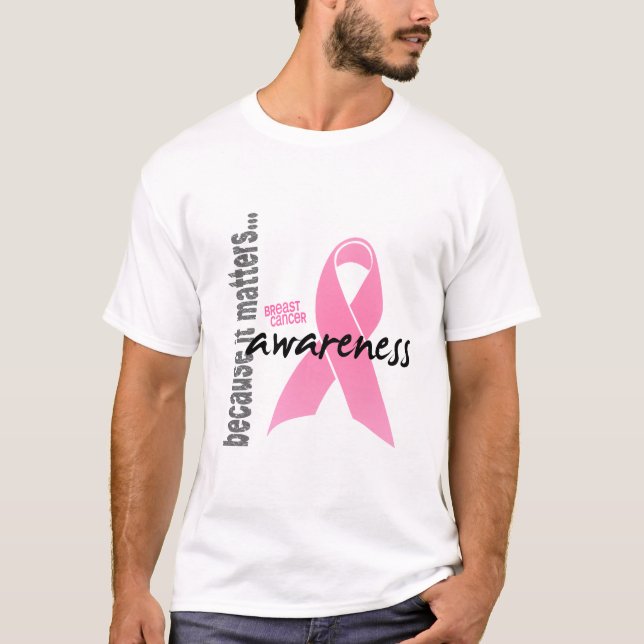 Camiseta Consciência do cancro da mama (Frente)