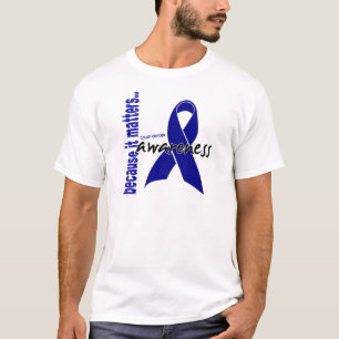 Camiseta Consciência do cancro do cólon