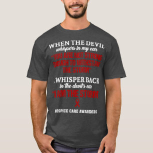Camiseta Consciência Do Hospital Eu Sou A Tempestade Nesta 