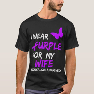 Camiseta Consciência Eu Visto Roxo Para A Esposa 2