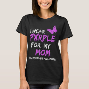 Camiseta Consciência Eu Visto Roxo Para Minha Mãe 4