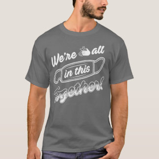 Camiseta Consciência limpa Mantenha-se saudável Slogan