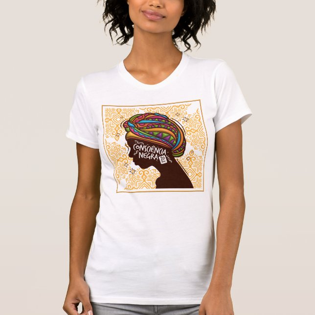 Camiseta Consciencia Negra T-Shirt BOLD & ARTISTIC (Frente)
