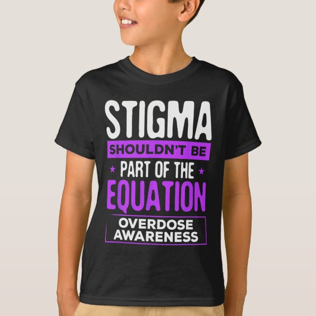 Camiseta Consciência sobre Overdose Força é Lutar Com Sorri (Frente)