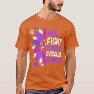 Camiseta Consciência sobre Overdose Nós Lutamos Juntos Gira