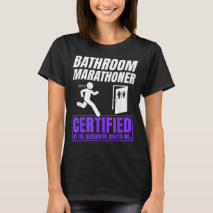 Camiseta Consciencialização da Colite Ulcerativa Divertida