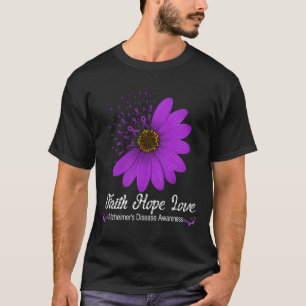 Camiseta Consciencialização da Doença Fé Esperança Amor Fit