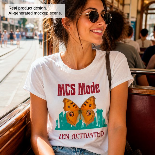 Camiseta Consciencialização da Sensibilidade Química Múltip (Criador carregado)