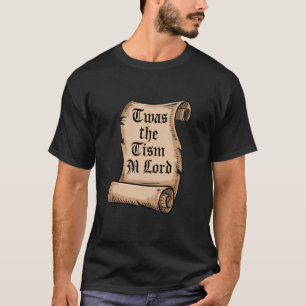 Camiseta Consciencialização do Autismo Apoio Era o Tismo M
