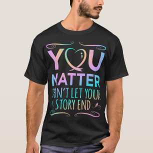 Camiseta Consciencialização do Suporte Feliz para o Problem