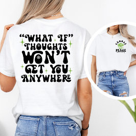 Camiseta Consciencialização do TOC Escolha a Paz em vez do