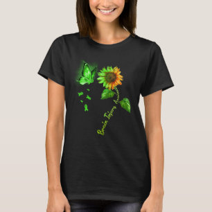 Camiseta Consciencialização para Lesão Cerebral Borboleta G
