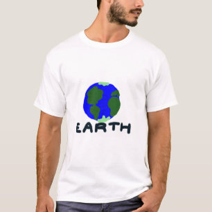 Camiseta Conscientização Ambiental Design #2 (Terra Digital
