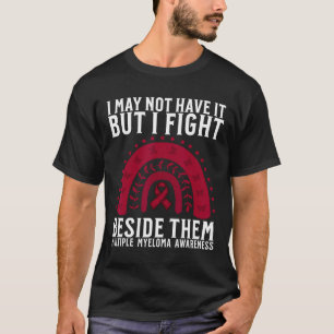 Camiseta Conscientização Apoio Mieloma Múltiplo Câncer de S
