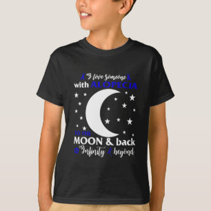 Camiseta Conscientização da Alopecia Fita Azul Escuro Supor