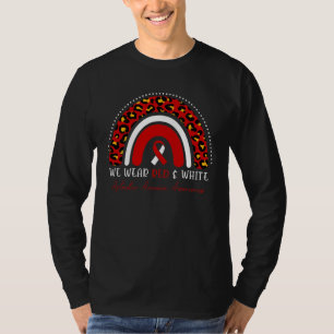 Camiseta Conscientização da Anemia Aplástica Nós Usamos Ver