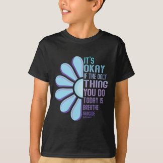 Camiseta Conscientização da Depressão Prevenção ao Suicídio