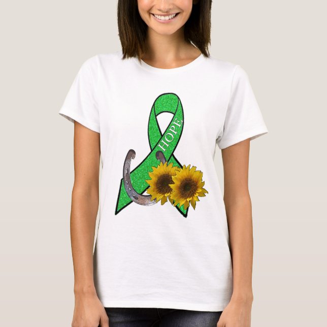 Camiseta Conscientização da Doença de Lyme Country & Wester (Frente)
