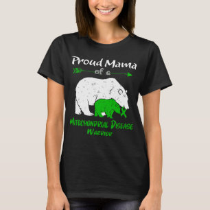 Camiseta Conscientização da Doença Mitocondrial da Mamãe Ur
