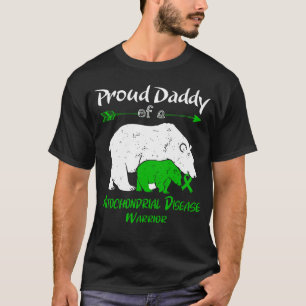 Camiseta Conscientização da Doença Mitocondrial do Urso Pap