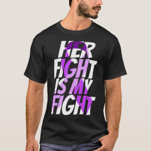 Camiseta Conscientização da Doença Ribbon Heimer