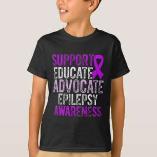Camiseta Conscientização da Epilepsia Guerreiro Epilético S