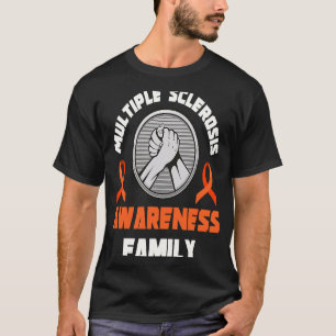 Camiseta Conscientização da Esclerose Múltipla Família MS G