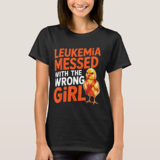 Camiseta Conscientização da Leucemia Mexeu com a Garota Err