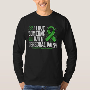 Camiseta Conscientização da Paralisia Cerebral Eu Amo Algué