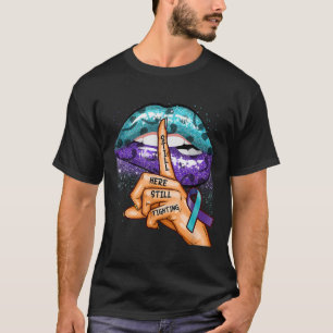 Camiseta Conscientização da Prevenção do Suicídio Ainda Aqu
