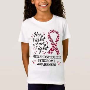 Camiseta Conscientização da síndrome antifosfolipídica