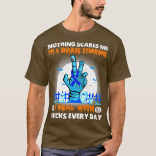 Camiseta Conscientização da Síndrome de Charge Nada Me Assu