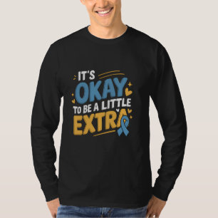 Camiseta Conscientização da Síndrome de Down Cromossomo Ext