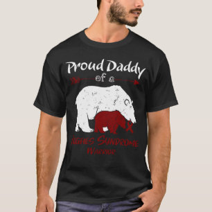 Camiseta Conscientização da Síndrome de Hughes do Papai Urs