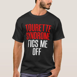 Camiseta Conscientização da Síndrome de Tourette Tourettes
