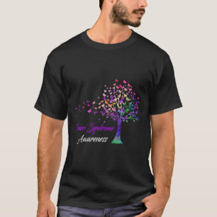 Camiseta Conscientização da Síndrome de Turner da Fita da Á