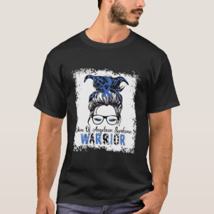 Camiseta Conscientização da Síndrome do Anjo Mãe Guerreira