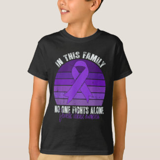 Camiseta Conscientização da Violência Doméstica Suporte Ret
