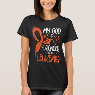 Camiseta Conscientização de que Deus é Mais Forte que a Leu